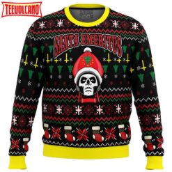 Santa Emeritus Papa Emeritus Ugly Christmas Sweater