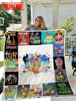 Scooby Doo 3D Quilt Blanket