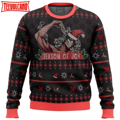 Season of Joy Attack on Titan Ugly Christmas Sweater