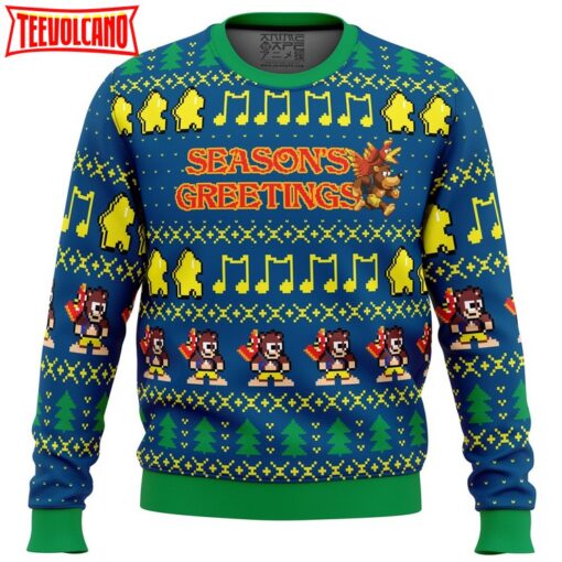 Season’s Greetings Banjo-Kazooie Ugly Christmas Sweater