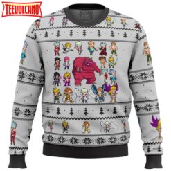 Seven Deadly Sins Sprites Ugly Christmas Sweater