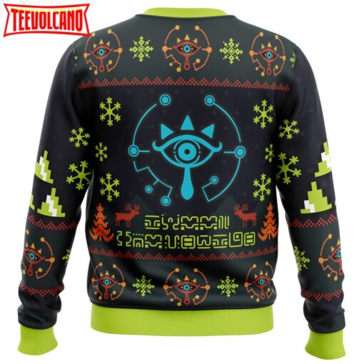 Sheikah Legend of Zelda Ugly Christmas Sweater