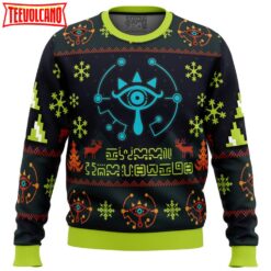 Sheikah Legend of Zelda Ugly Christmas Sweater