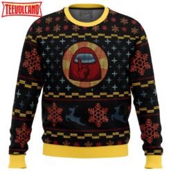 Shhhhhh Among Us Ugly Christmas Sweater