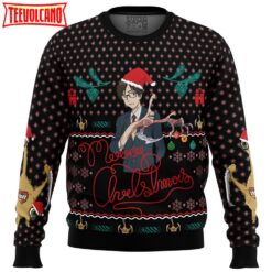 Shinichi Izumi Parasyte Ugly Christmas Sweater