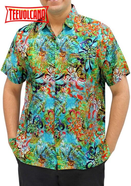 Shirt Casual Button Down Short Sleeve Beach Shirt Aloha