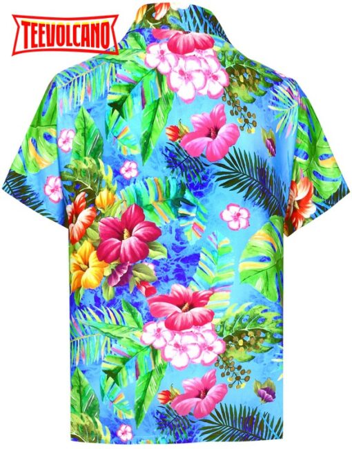 Shirt Casual Button Down Short Sleeve Beach Shirt Men Aloha Pocket Hawaii shirt