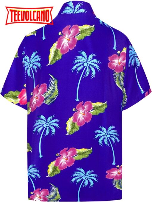 Shirt Casual Button Down Short Sleeve Beach Shirt Men Aloha Pocket Hawaii summner shirt