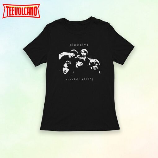 Slowdive – Souvlaki ‘93 Vintage Black Unisex T-Shirt