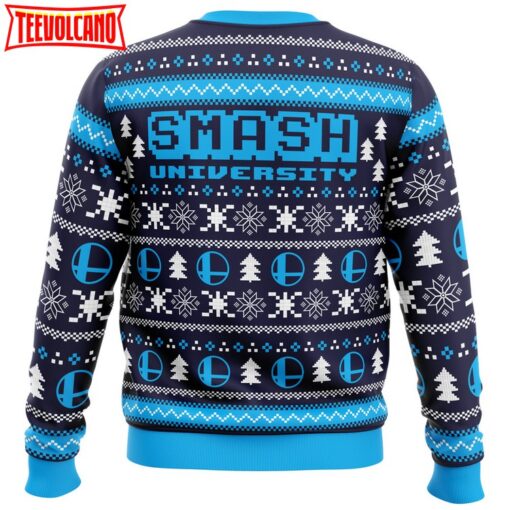 Smash University Super Smash Bros Ugly Christmas Sweater