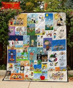 Snoopy 3D Customized Quilt Blanket