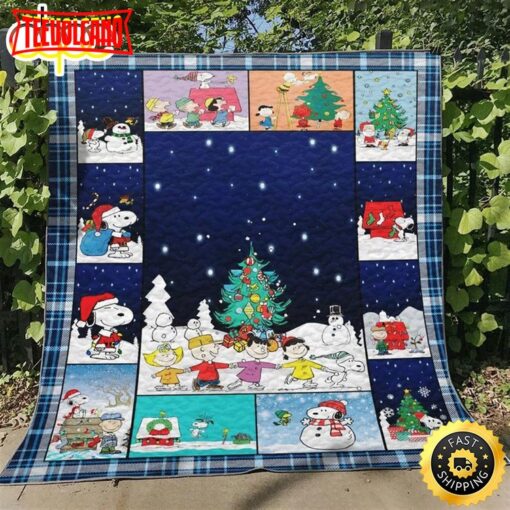 Snoopy Christmas Fuuny Blanket Christmas Snoopy