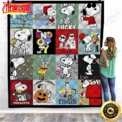 Snoopy Christmas Snoopy Lover Cartoon Snoopy Blanket Christmas