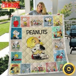 Snoopy Lover Peanuts Sherpa Or Quilt The Peanuts Movie Snoopy Dog Blanket