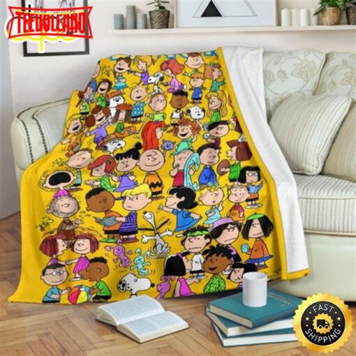 Snoopy Peanuts 3D Full Printing The Peanuts Movie Snoopy Dog Blanket