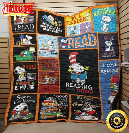 Snoopy Reading The Peanuts Movie Snoopy Dog Blanket