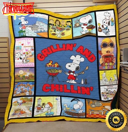 Snoopy The Master Chef The Peanuts Movie Snoopy Dog Blanket