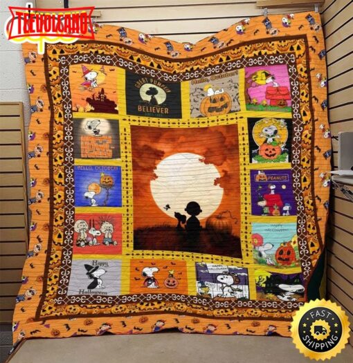 Snoopy’S Halloween The Peanuts Movie Snoopy Dog Blanket