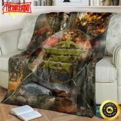 Soilders United State Army Fleece Throw Blanket