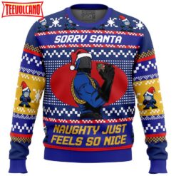 Sorry Santa Cobra Commander GI Joe Ugly Christmas Sweater