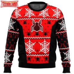 Spiderman Uniform Ugly Christmas Sweater