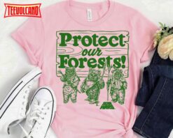 Star Wars Ewoks Protect Our Forests Camp Graphic T-Shirt