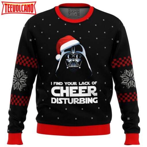 Star Wars Vader Lack of Cheer Ugly Christmas Sweater