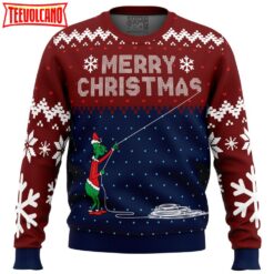 Stealing Christmas Dr. Seuss Grinch Ugly Christmas Sweater