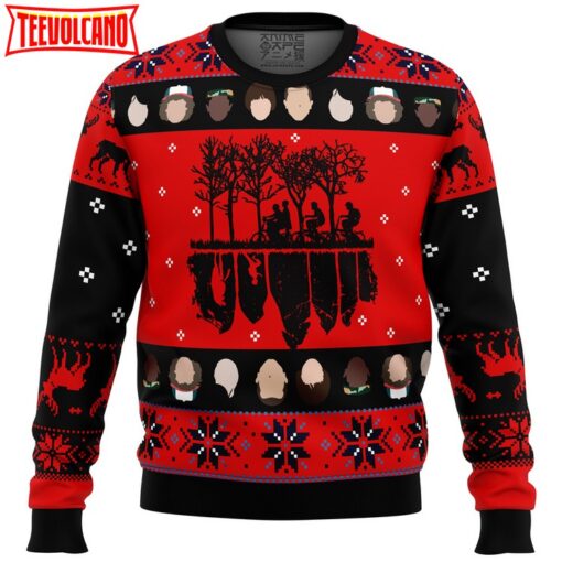 Stranger Things Ugly Christmas Sweater Cute