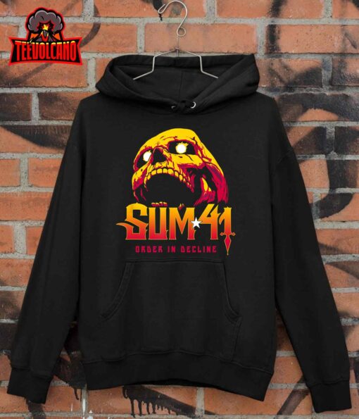 Sum 41 Order In Decline Skull T-Shirt