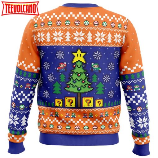 Super Bros Christmas Super Mario Bros. Ugly Christmas Sweater