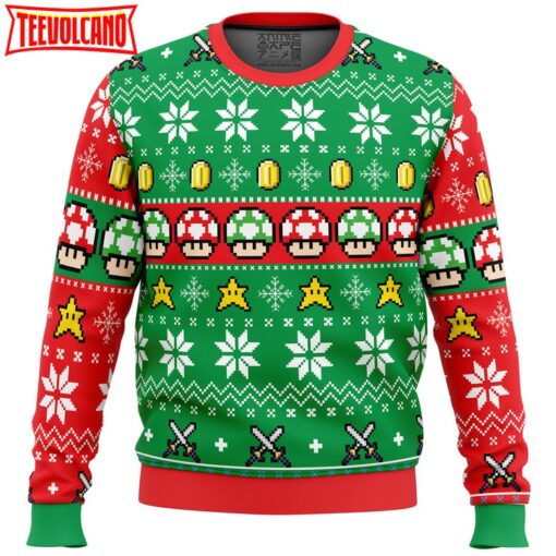 Super Mario Ugly Christmas Sweater