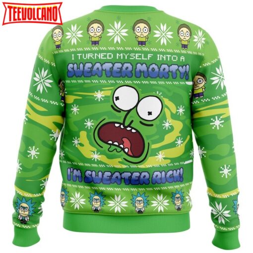 Sweater Rick Rick and Morty Ugly Christmas Sweater