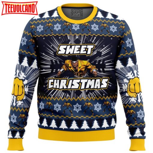 Sweet Christmas Luke Cage Marvel Ugly Christmas Sweater