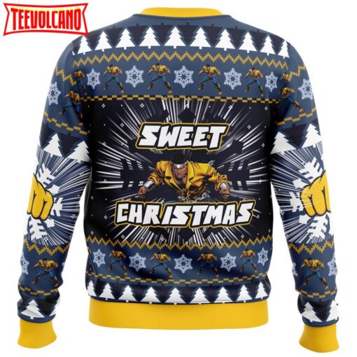 Sweet Christmas Luke Cage Marvel Ugly Christmas Sweater