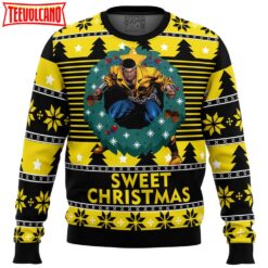 Sweet Christmas Luke Cage Ugly Christmas Sweater