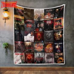 Tech N9Ne Album Covers 3D Quilt Blanket