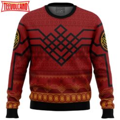 Ten Golden Rings Shang-Chi Marvel Ugly Christmas Sweater