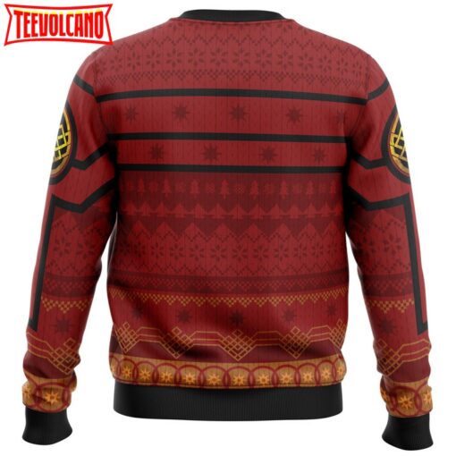 Ten Golden Rings Shang-Chi Marvel Ugly Christmas Sweater