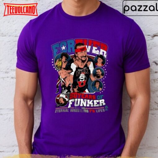 Terry Funk T Shirt, Terry Funk Merch Pro Wrestling Tees Gift For Fan