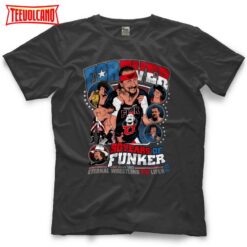 Terry Funk T Shirt, Terry Funk Merch Pro Wrestling Tees Gift For Fan