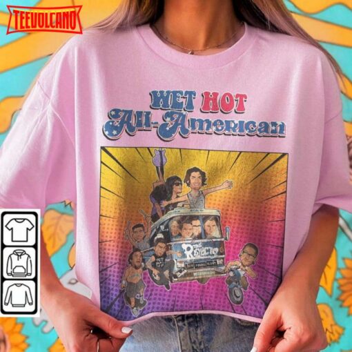 The All-American Rejects Merch Book Art Wet Hot All-American Concert T Shirt