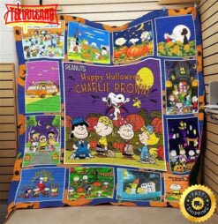 The Great Pumpkin Snoopy And Friends The Peanuts Movie Blanket