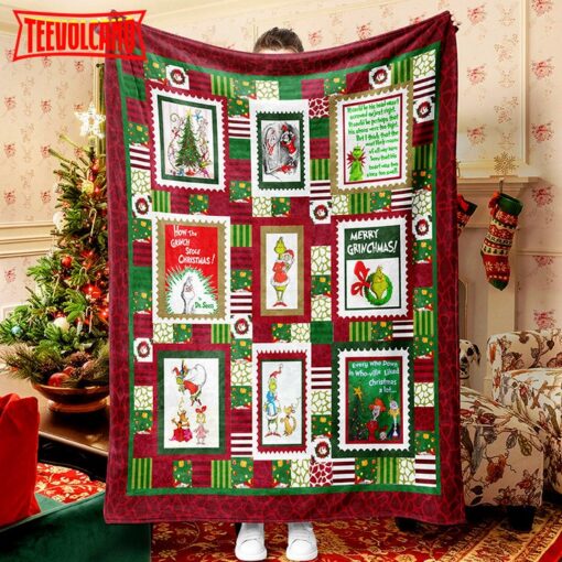 The Grinch Designs The Grinch Blanket