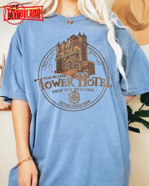 The Hollywood Tower Hotel Shirt, Tower of Terror Hollywood Shirt