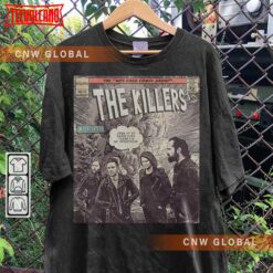 The Killers Comic Shirt, Merch Art Mr Brightside Hot Fuss Album T Shirt