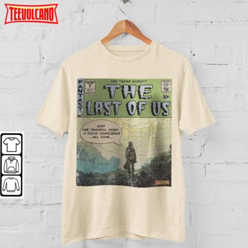 The Last Of Us 90S Vintage Merch Book Art, Alone 2023 Retro T Shirt