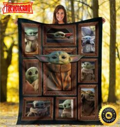 The Mandalorian The Child Baby Yoda Star Wars Yoda Fan Tv Series Blanket