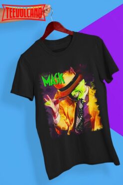 The Mask Movie Poster T Shirt, 90s Movie Nostalgia Shirt