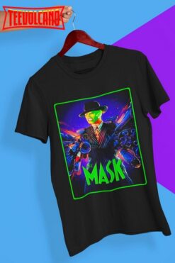 The Mask T-Shirt, The Mask Movie Poster T Shirt, 90s Movie Nostalgia Shirt V2